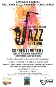 PAJazz-Poster 2017 wine & jazz